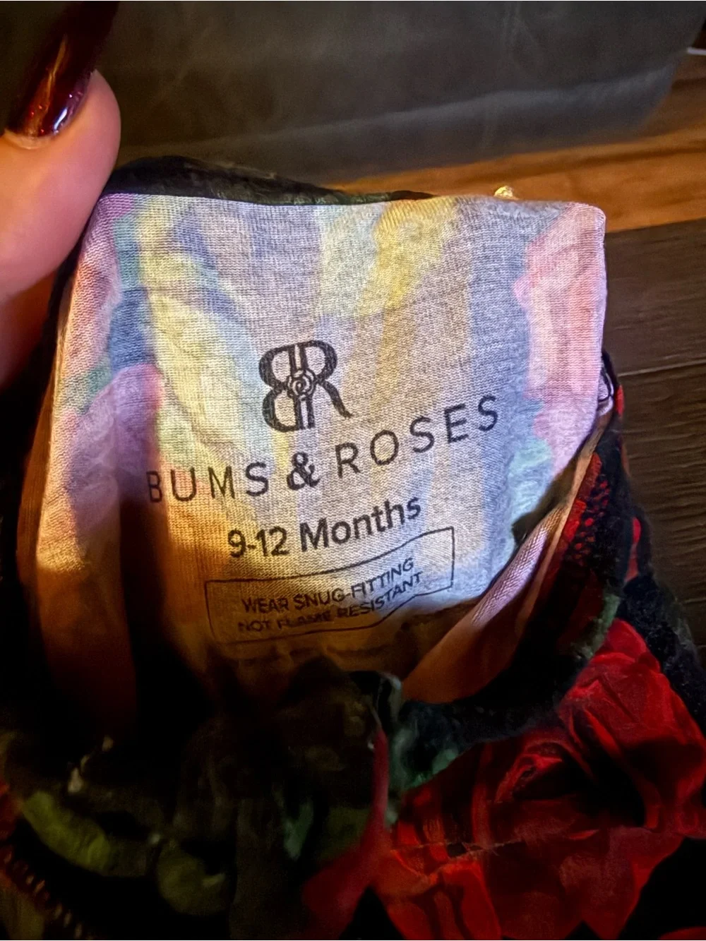Caden Lane & Bums & Roses Bamboo Footies